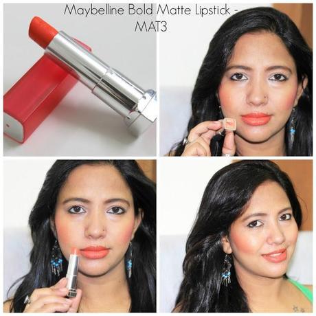 Maybelline Bold Matte Lipsticks MAT3