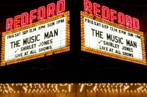 Shirley Jones Redford Theater Marquee