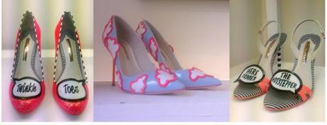 Tuesday Shoesday - london fashion week sophia websters spring summer 2014 footwear cartoon shoe designs