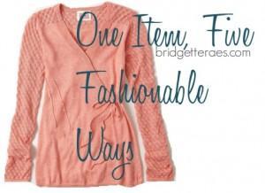 Coral Cardigan Outfits 