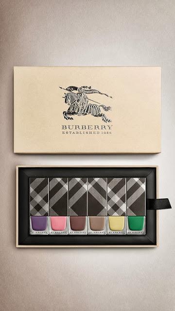 Burberry Runway Nail Collection