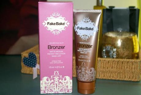 Fake bake golden faux glo bronzer