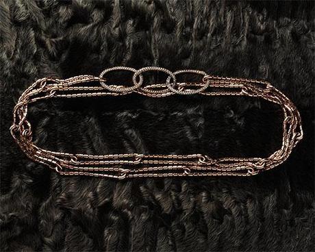 sidney garber rose gold chain necklace