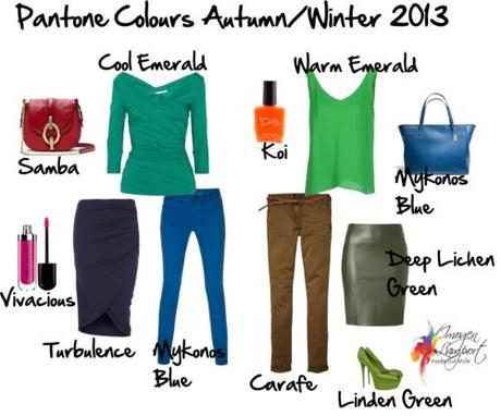 Pantone Colours Autumn/Winter 2013