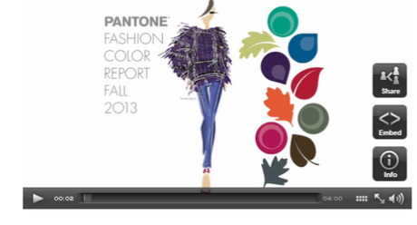 Pantone colours 2013