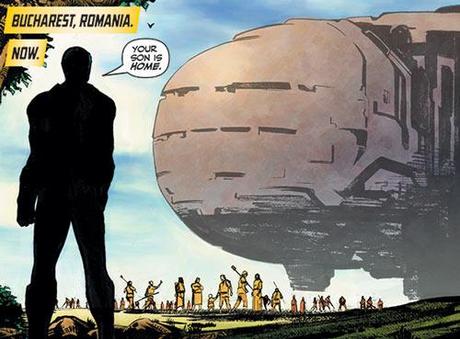 Special Advanced preview of X-O Manowar #17 in stores 9/18