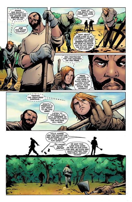 Special Advanced preview of X-O Manowar #17 in stores 9/18