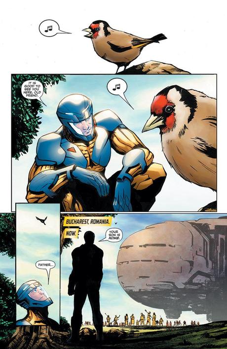 Special Advanced preview of X-O Manowar #17 in stores 9/18