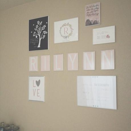 Our Nursery Gallery Wall {Free Prints!}