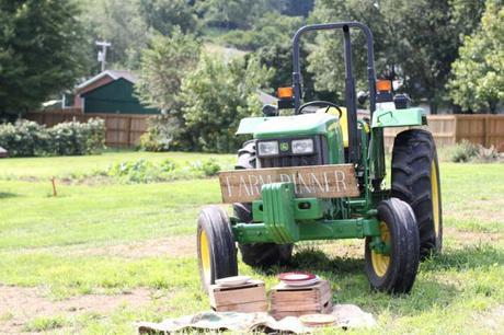 Farm Dinner Tractor