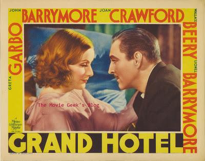 Grand Hotel [1932]: people come, people go, Nothing ever happens