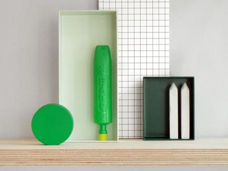 Desktop organization metal boxes Present & Correct shopping