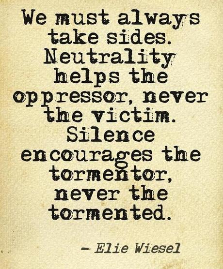 Silence Is Not A Neutral Position