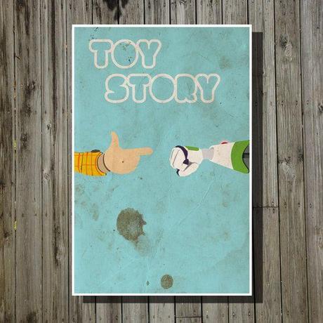 Simply Brilliant: Minimalist Movie Posters of Pixar Films