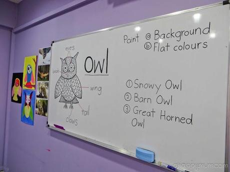 Hoot! Goes her snowy owl {Review of heART Studio}