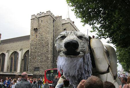 Aurora The Animatronic Polar Bear Heads Global Day Of Protest To Save The Arctic