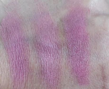 M&S; Cardboard Pink Minx Blush Swatches