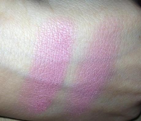 M&S; Cardboard Pink Minx Blush Swatches