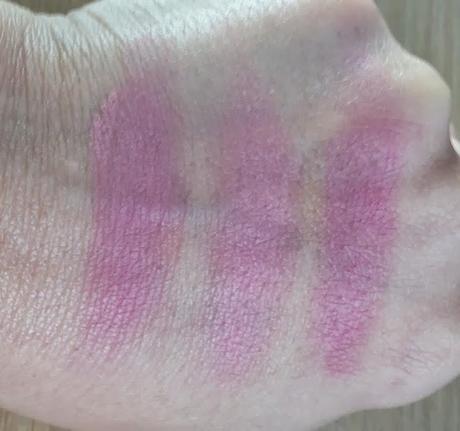 M&S; Cardboard Pink Minx Blush Swatches