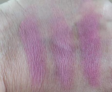 M&S; Cardboard Pink Minx Blush Swatches