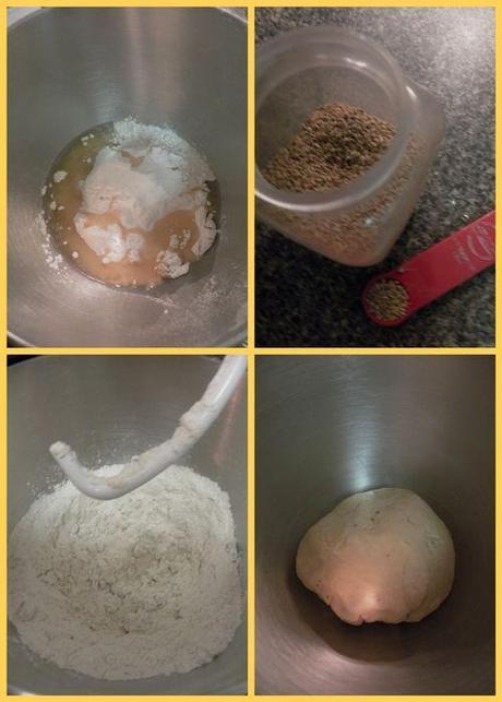 Samosa - dough collage1
