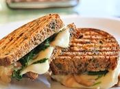 Kale, Garlic Caramelized Onion Paninis