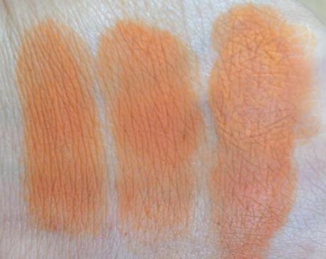 Illamasqua Vapour Eye Shadow Swatches