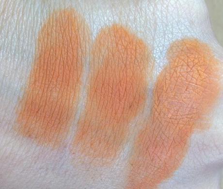 Illamasqua Vapour Eye Shadow Swatches