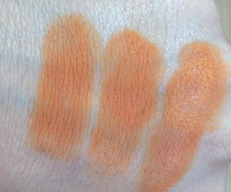 Illamasqua Vapour Eye Shadow Swatches