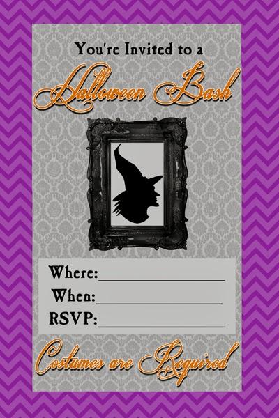 Free Halloween Invitation Printable