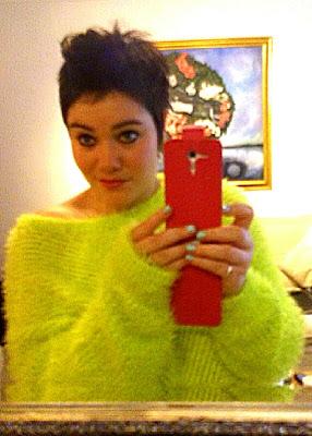 Neon + Fluffy + Baggy = The Perfect AW13 Jumper