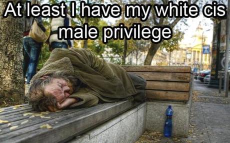 White cis males, check your privilege!