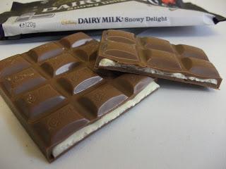 New! Cadbury Dairy Milk Snowy Delight (Limited Edition) Bar Review