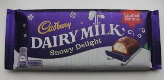 New! Cadbury Dairy Milk Snowy Delight (Limited Edition) Bar Review