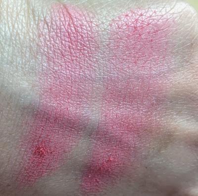 Essence Silky Touch Blush Life's a Cherry Swatches