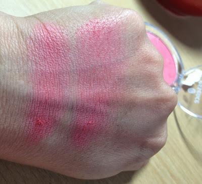 Essence Silky Touch Blush Life's a Cherry Swatches