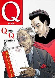 Q and Q reading the Critical Edition of Q!