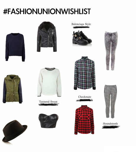 #FASHIONUNIONWISHLIST