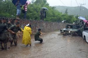 Hurricane Manuel in Mexico