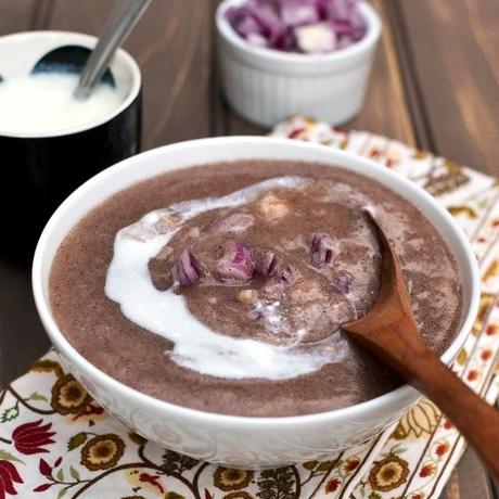 Ragi Barley Sankati (Finger Millet-Barley Soup)