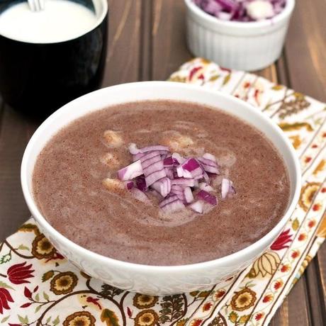 Ragi Barley Sankati (Finger Millet-Barley Soup)