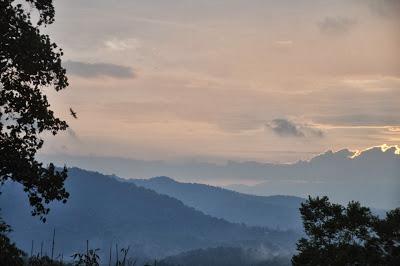 Shy Sunrise...with Crows