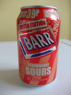 Barr Strawberry Sours Limited Edition Pop Review