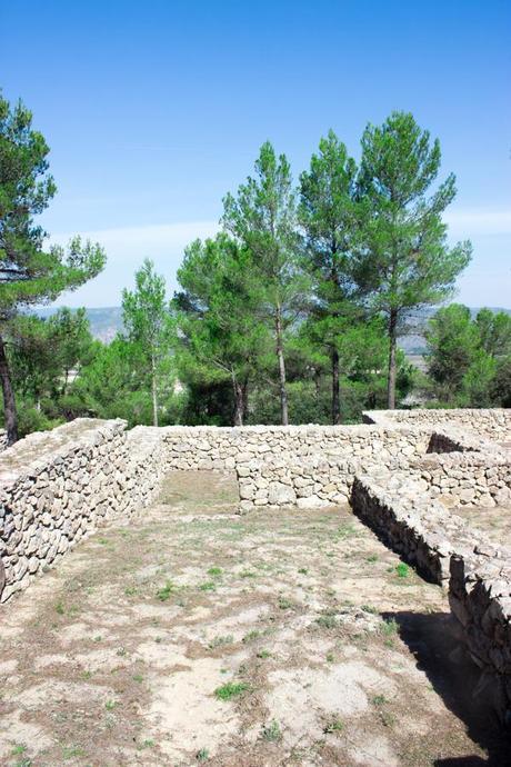 Houses of the Iberians in La Bastida in Moixent