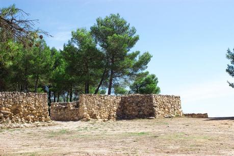 Walls of the Iberians of La Bastida in Moixent