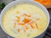 Simple Cauliflower Soup with Cheddar