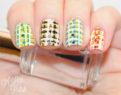 Plump and Polished - Falling For Nail Art Challenge