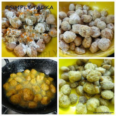 Soya Manchurian/ Soya Nugget Manchurian