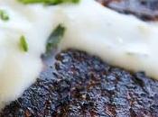 Nordic Blackened Salmon Topped with Danish Blue Cheese Crème Sauce
