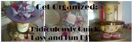 This has it all: artfulness, organization AND a quick and easy DIY process. Heavenly!
